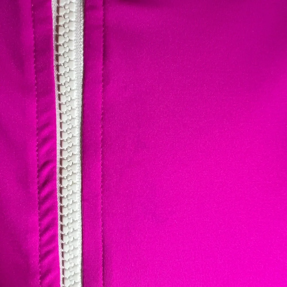 SKIMS Sporty Zipper Swim Mini Skirt Hibiscus Pink, Women's Size 4X, NWT